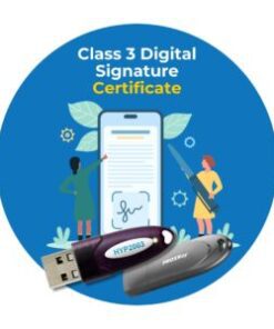 Class 3 Digital Signature Individual Signing DSC Token