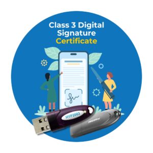 Class 3 Digital Signature Individual Signing DSC Token